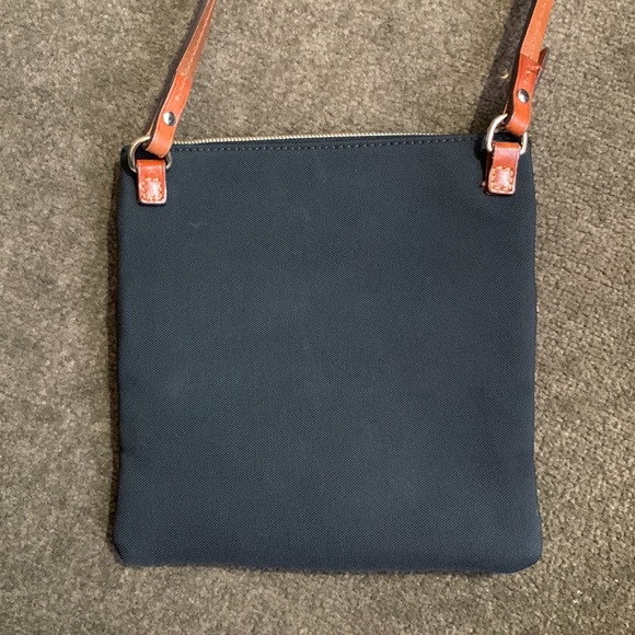 Dooney & Bourke Black and Brown Leather Crossbody Bag - Picture 3 of 7